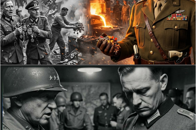 The Medals Were Melted in Front of Them — Patton Said Nothing