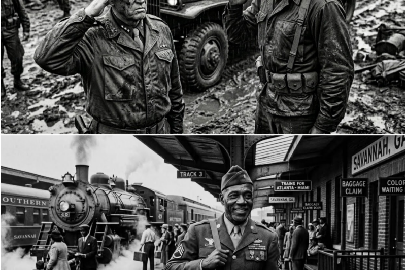 The Day General Patton Saluted a Corporal First