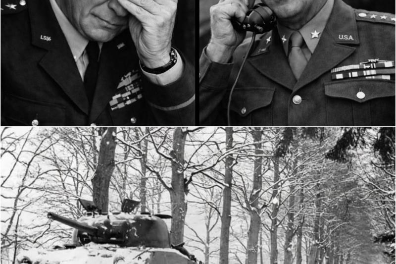 The Phone Call That Made Eisenhower CRY – Patton’s 4 Words That Changed Everything
