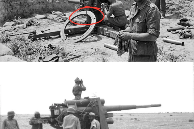 The Simple British Acetate Sliver That Made German Flak 88 Traversing Rings Crack After Three Shots