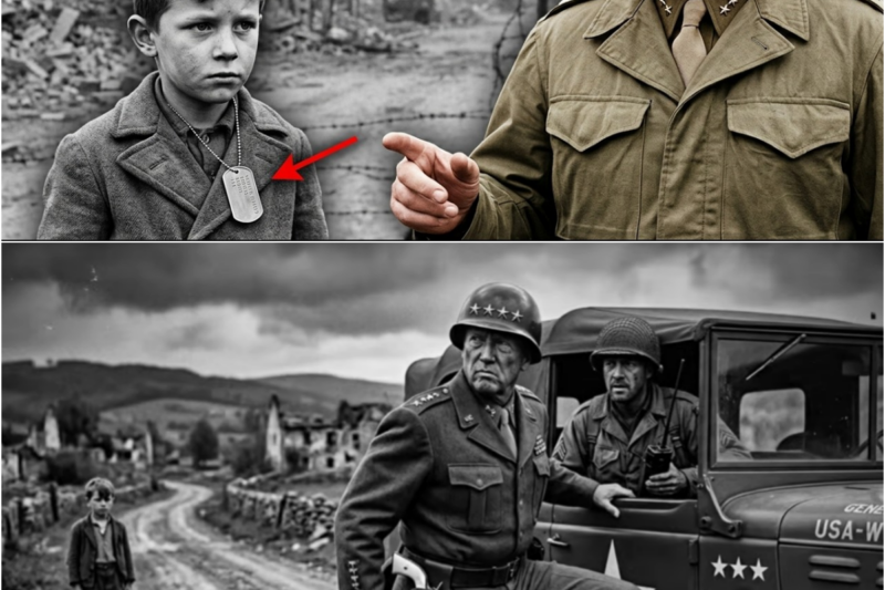 What Patton Did When He Found a German Child Wearing an American Dog Tag