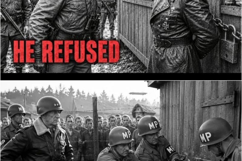 What Patton Did When an SS Officer Refused to Open the Barracks