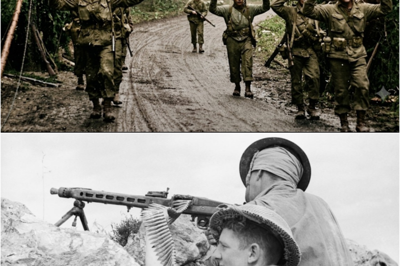 Germans Laughed When One American Faced 50 Alone — 3 Minutes Later, All 50 Surrendered to One Man
