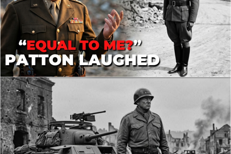 A German Officer Clicked His Heels and Called Himself Patton’s Equal — Patton Looked and Laughed
