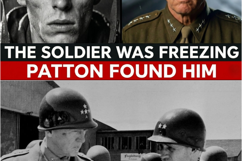 What Patton Did When He Found a Forgotten Soldier Standing Alone in the Sleet?