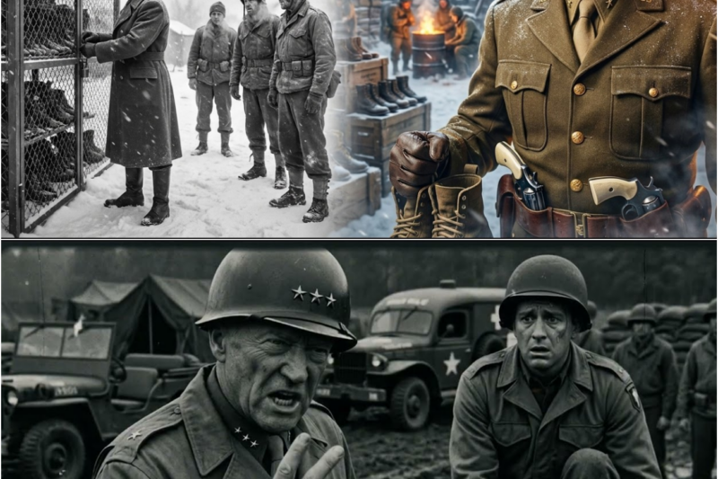 American Troops Had Frozen Feet… Patton Exploded at the Supply Officers