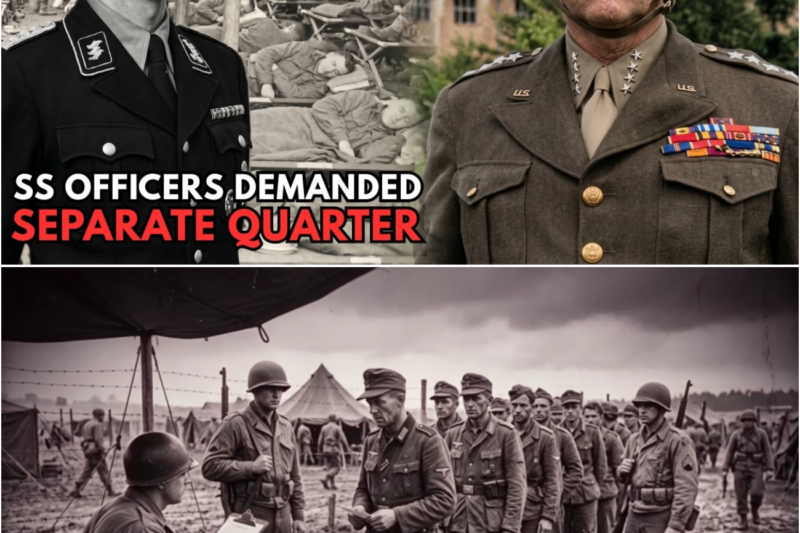 What Patton Did When SS Officers Refused to Sleep Beside Wehrmacht Prisoners