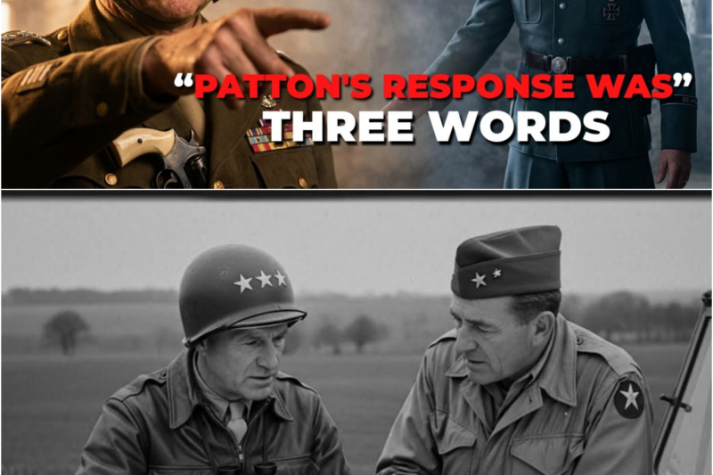 Patton said just Three words – When an SS General demanded to be treated as an Equal