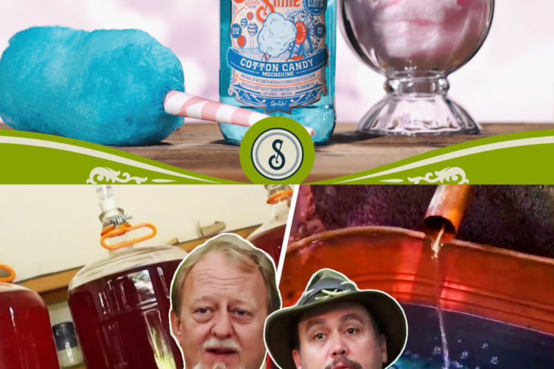 Cotton Candy, Vibrant Pink, Vanilla & More Unusual Moonshines On Moonshiners!!