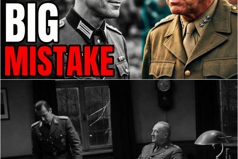 What General Patton Did When a German Officer Tried to Intimidate Him