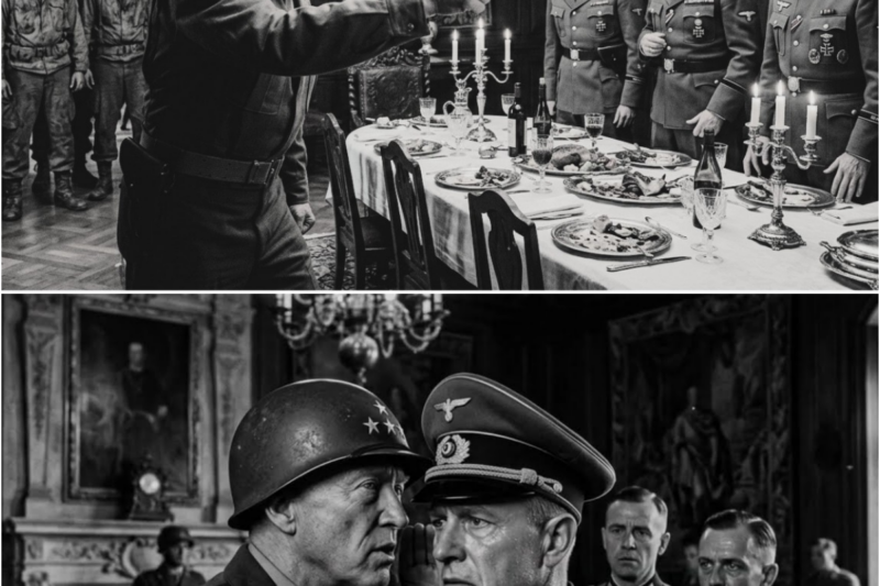 What Patton Did When He Found Nazi Officers Living in Luxury While His Men Suffered
