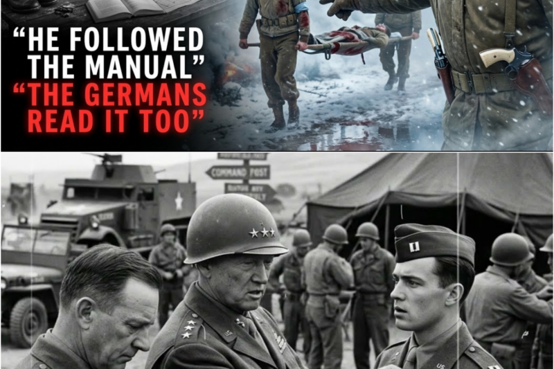 What Patton Did When a Captain Used the Exact Ambush Formation the Germans Expected