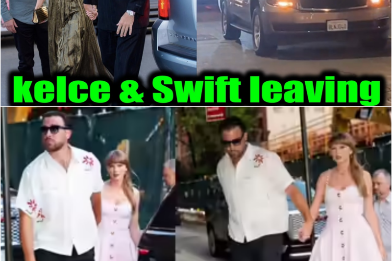 Love in the Big Apple: Taylor Swift and Fiancé Travis Kelce Spark Frenzy During Romantic New York City Wedding Appearance