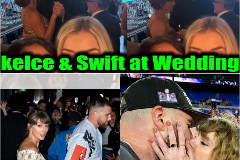 Taylor Swift And Fiancé Travis Kelce Steal The Spotlight With Viral Kiss At Private New York City Wedding