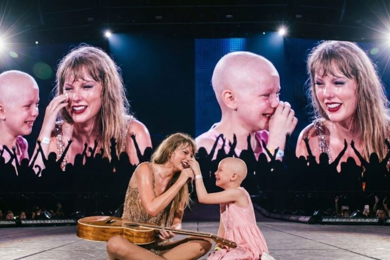 Taylor Swift brought cancer patient on stage—what she did next made 70,000 gasp!