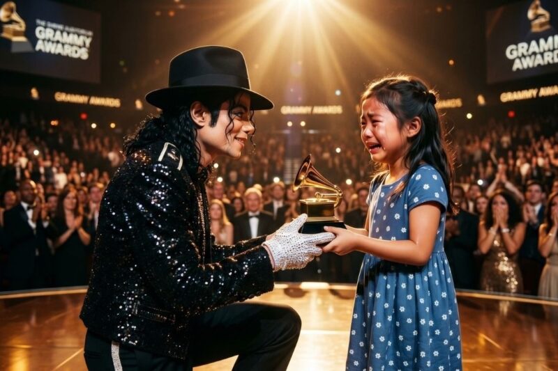 Michael STOPPED the Grammys For a Crying 9 Year Old Orphan — What He Did Next Changed Everything