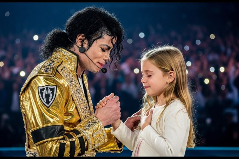 A Deaf Girl Couldn’t Hear Michael’s Music — What He Did to Her on Stage Left 50,000 in TEARS
