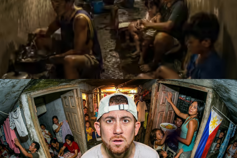 I Found A Tunnel Where 100 Families Live (Philippines) 