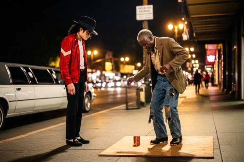 Michael Jackson Saw Homeless Tap Dancer — What He Did Made Global Headlines