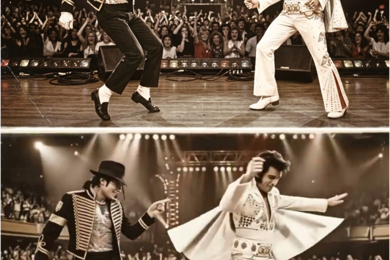 Michael Jackson DARED Elvis to a Dance Off — What Happened Next Left the Crowd Frozen