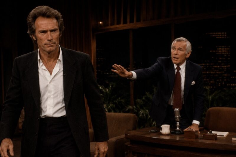 Clint Eastwood WALKED OFF The Tonight Show — What Johnny Found In The Hallway BROKE HIM