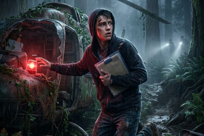 Lost in a Primeval Forest for 7 Days — Starving Student Accidentally Discovers Helicopter Wreckage, Holding Evidence of His Stepfather’s Corruption.