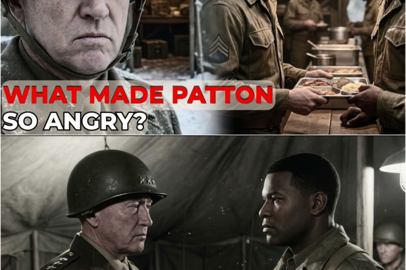 Patton Slapped A Soldier When He Saw What He Did To The Black Sergeant