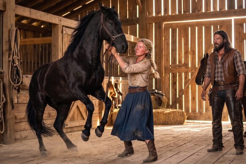 The Mountain Cowboy Took the Bride No One Wanted — She Tamed Horses Like No Man Could