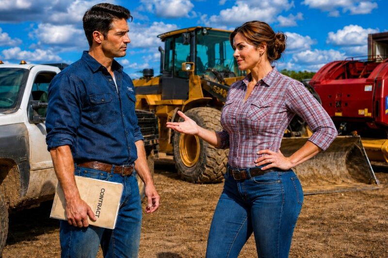 I Came to Collect Her Husband’s Debt… But the Farmer’s Wife Had a Different Offer