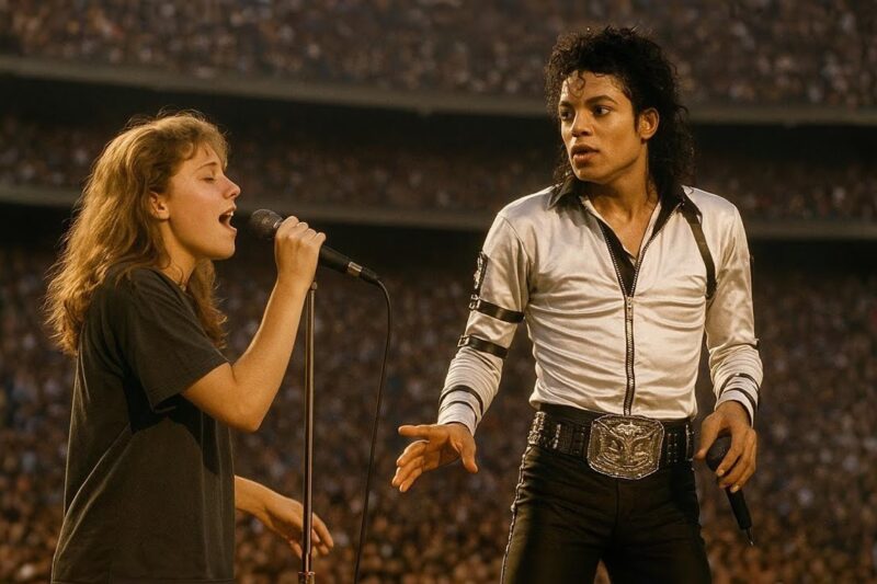 Michael Jackson STUNNED 78,000 Fans When He Heard a Girl Singing From the Nosebleeds