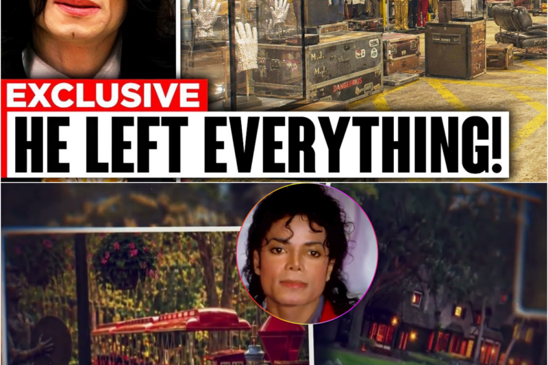 They Opened Michael Jackson’s Secret Warehouse After 17 Years..