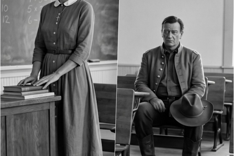 John Wayne Saw A Schoolteacher Dismissed In Arizona 1956 — Then He Cried