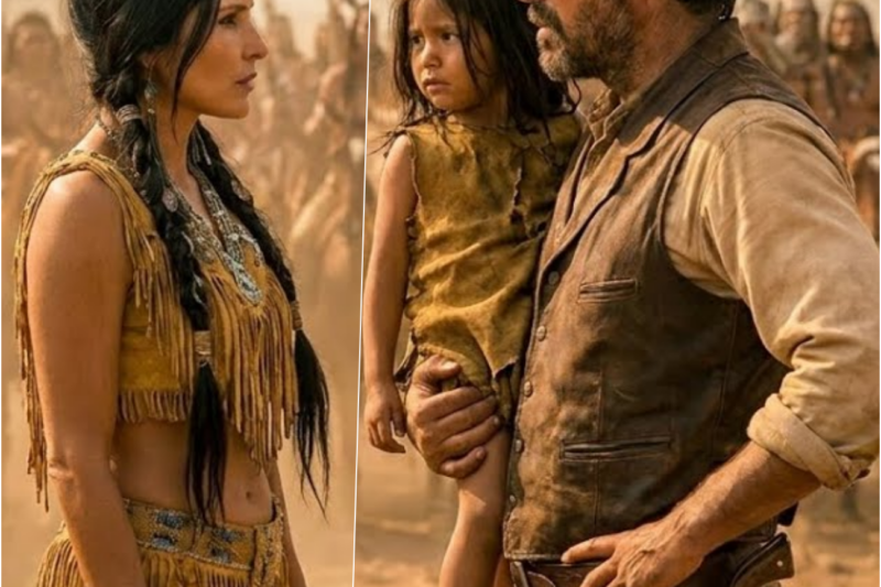 A Cowboy Finds a Lost Apache Child… But Her Family’s Arrival Changed Everything Instantly.