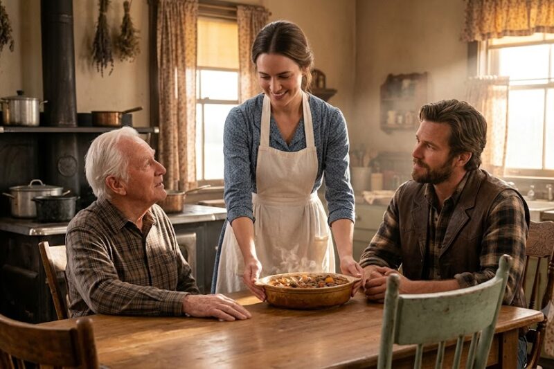 Abandoned in a foreign land, the daughter-in-law saved her entire family with a bowl of stewed meat.