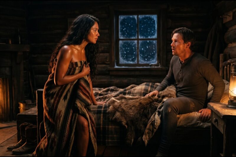 Apache Woman Sneaks into Cowboy’s Bed to Warm Up— and What He Saw Made His Heart Stop!