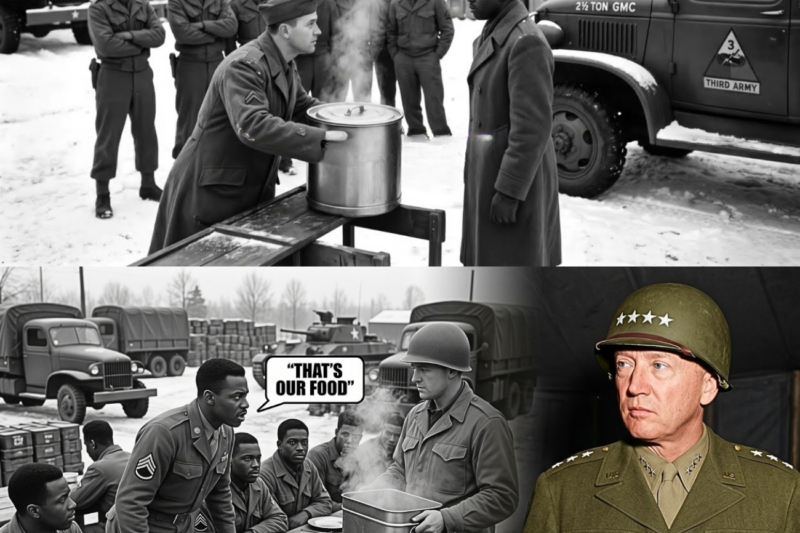 “He Stole Food From Black Troops — Patton Let Them Decide His Punishment”