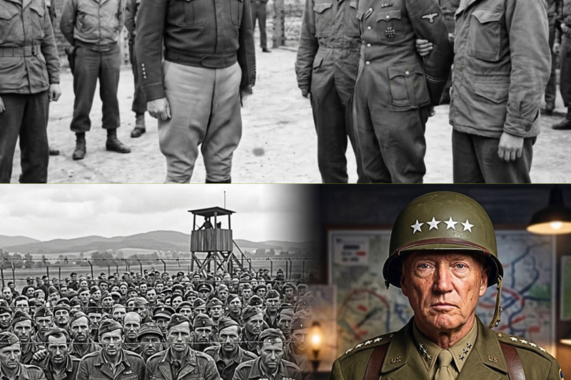 “Patton Had 48 Hours to Save 10,000 POWs Before the SS Ex3cuted Them”