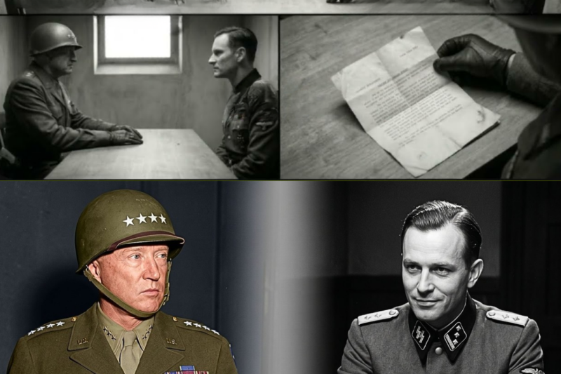 “What Patton Said to the SS Officer Who Made Thre4ts During Interrogation”