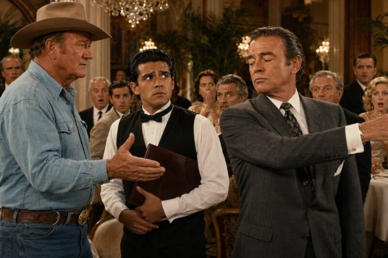 Restaurant Owner Humiliated John Wayne Over His Outfit—Minutes Later He Was Fighting Back Tears