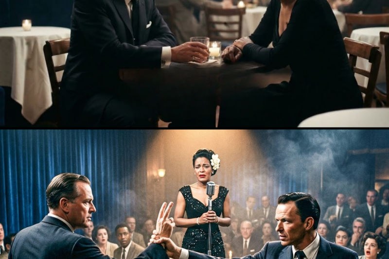 Billie Holiday Was Told to Stop Singing — Sinatra STOOD UP and the Crowd Went Silent 