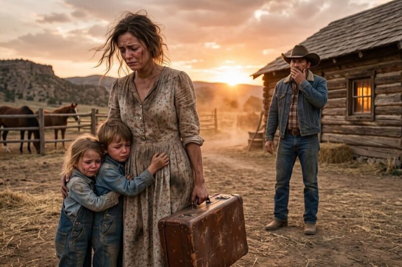 She Arrived at a Lonely Ranch — And His Twin Kids Welcomed Her First |