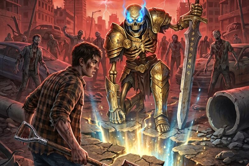 Global Gamification: Everyone Became Mages and Swordsmen. I Drew the Class “Grave Digger.”