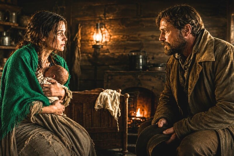“Can You Quiet a Crying Child?” He Asked the Ragged Woman—And She Saved His Motherless Baby