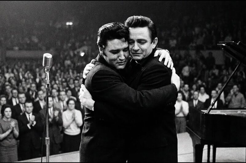 Elvis accepted Johnny Cash’s gospel challenge—Cash broke down watching it happen