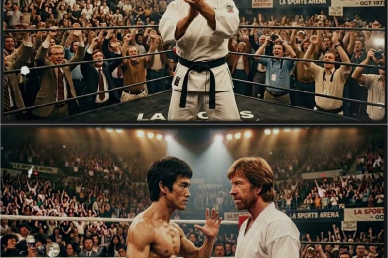 “Bruce Lee Ran From the Fight” — Chuck Norris Said It Publicly… Then Bruce Appeared