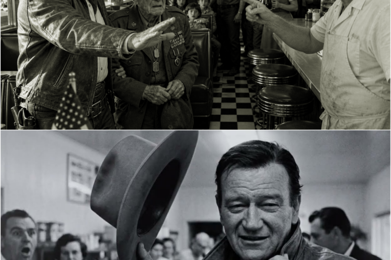 A Diner Owner Called a Limping Veteran a Tramp on Route 66, 1959 —Then John Wayne Stood Up