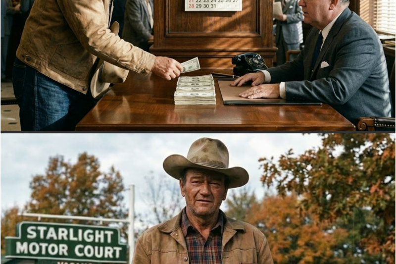 John Wayne Walked Into A Six-Cabin Motor Court On Route 66 In 1956 — Then He Paid The Year In Cash
