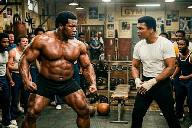 Massive 330lb Angry Bodybuilder DISRESPECTED Muhammad Ali — Then “Grabbed” Him in Front of Everyone