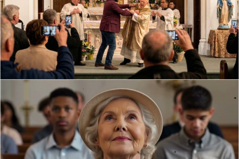 A Priest Is Attacked During Easter Sunday Mass While Praying to the Virgin Mary… AND THIS HAPPENED!