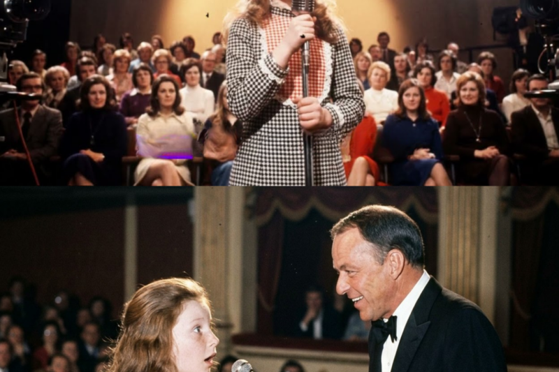 Lena Zavaroni was told she’d perform alone — then Sinatra walked out and the aud1ence went silent